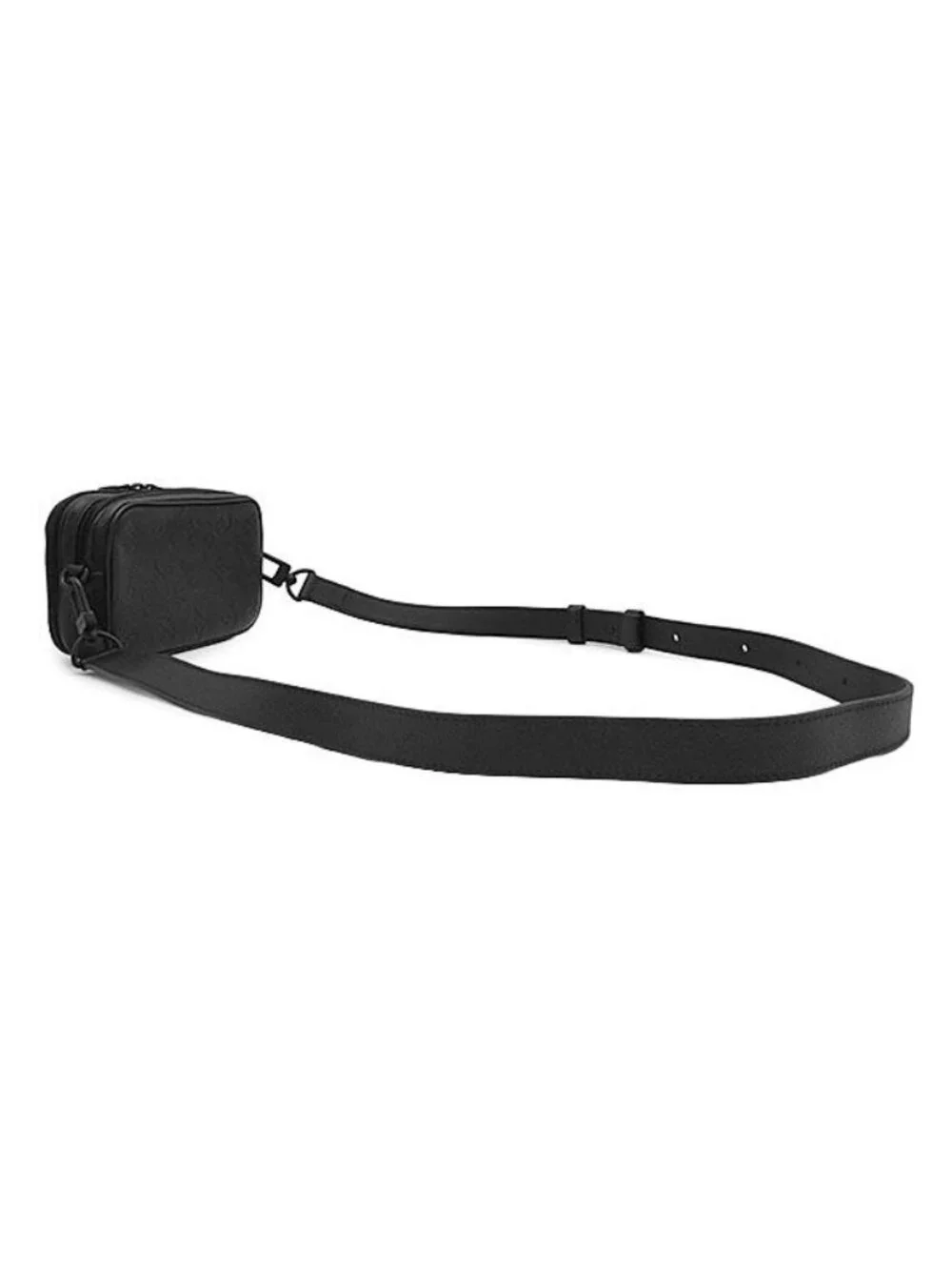 Louis Vuitton Shoulder Bag Alpha Wearable Wallet Calf Black